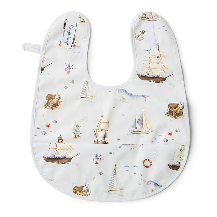 Snuggle Bib Waterproof - Set Sail