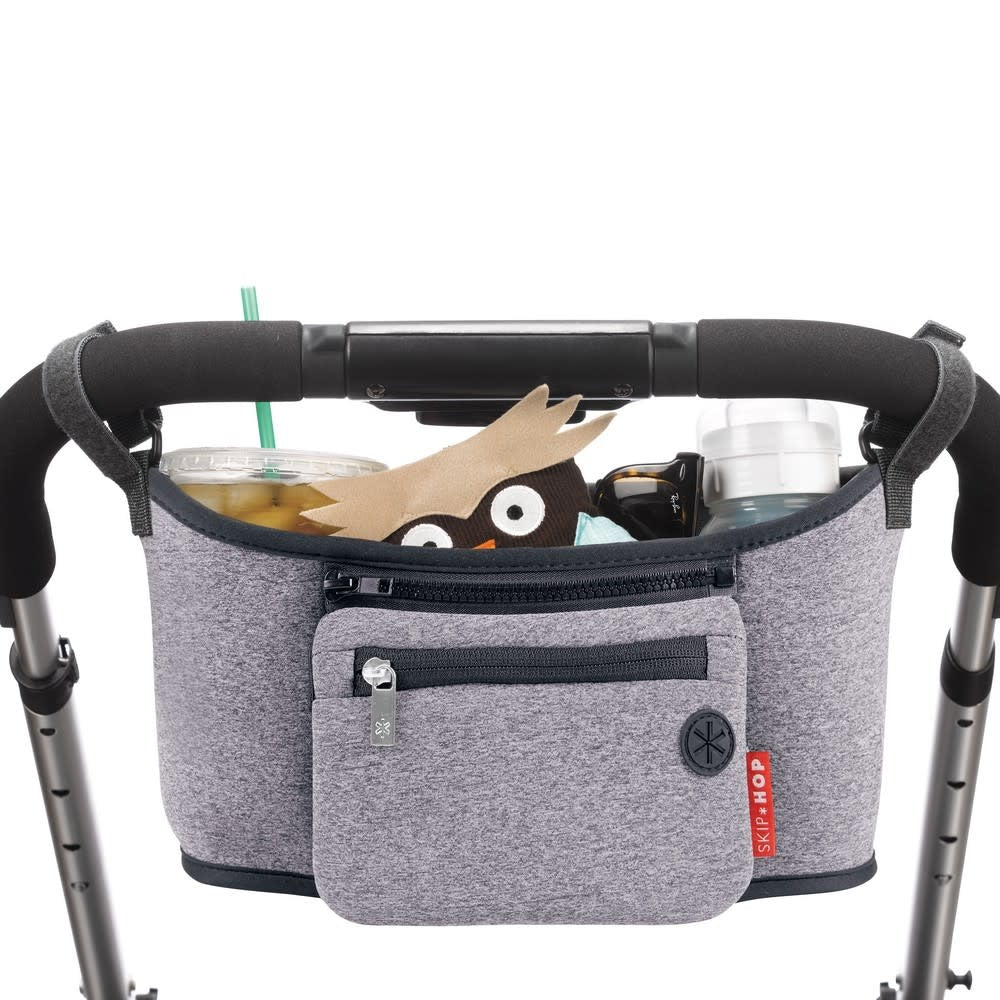Skip Hop Grab & Go Stroller Organiser - Heather Grey
