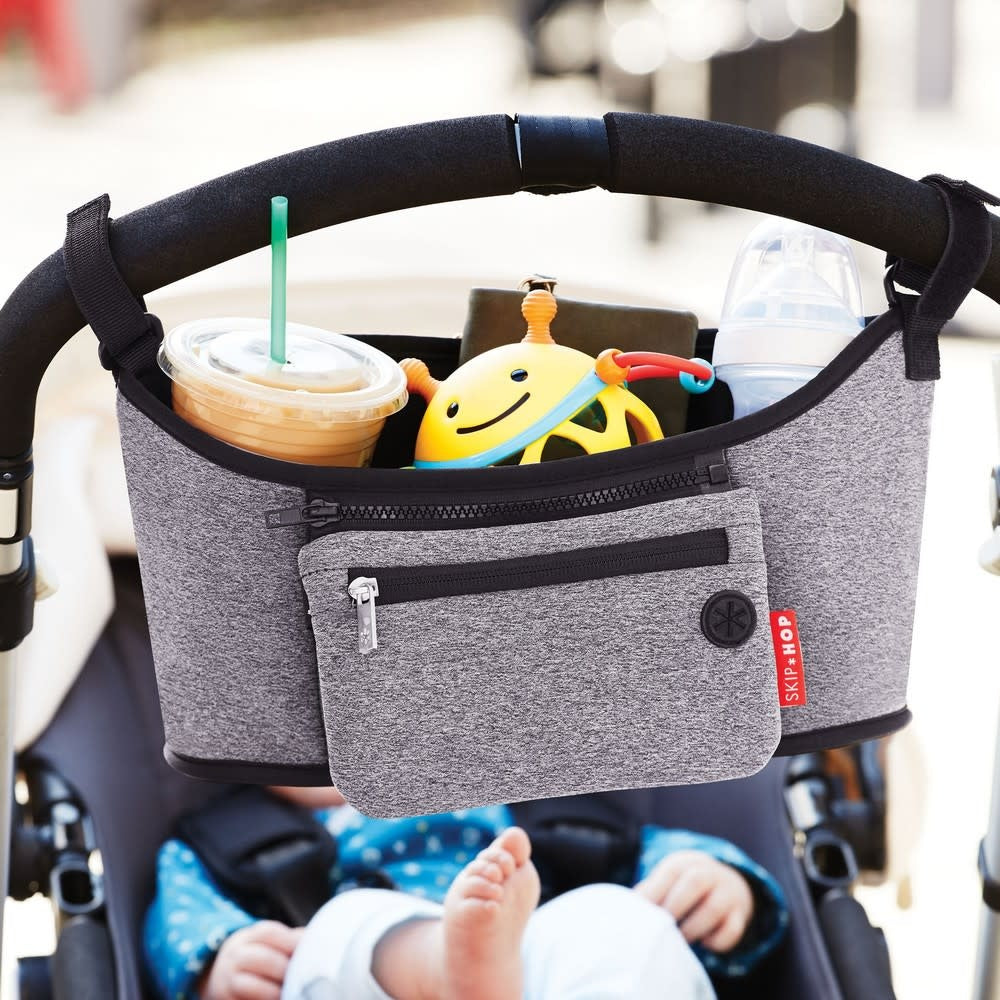 Skip Hop Grab & Go Stroller Organiser - Heather Grey