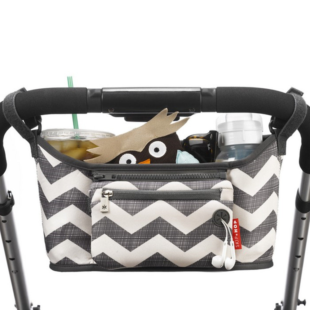 Skip Hop Grab & Go Stroller Organiser - Chevron