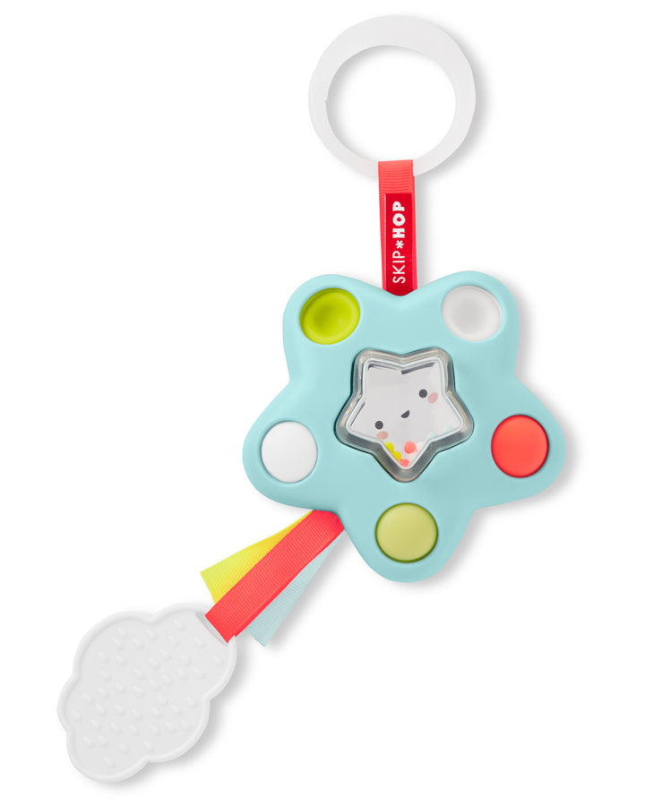 Skip Hop Silver Lining Cloud Pop Star Sensory Toy