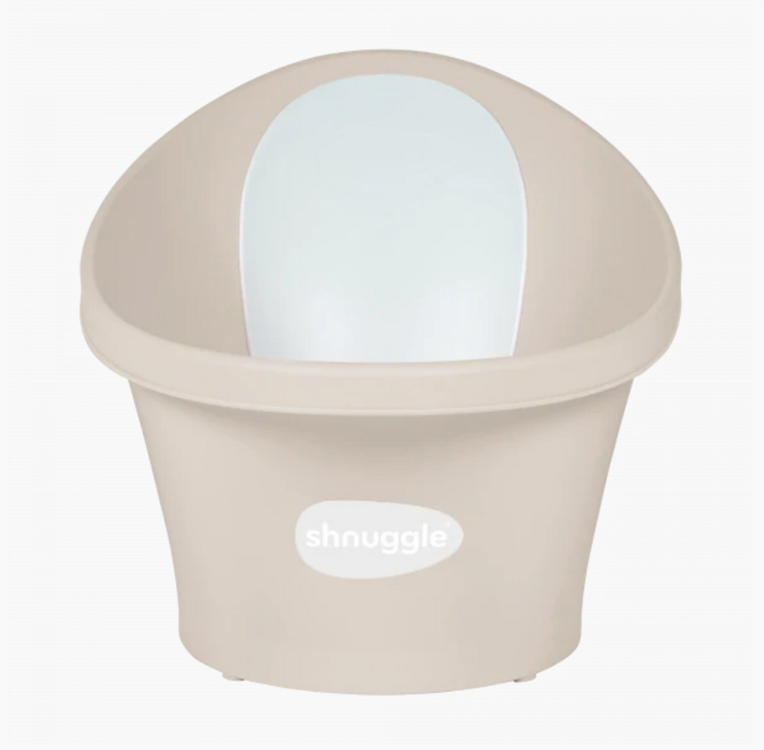Shnuggle Bath with Plug - Taupe