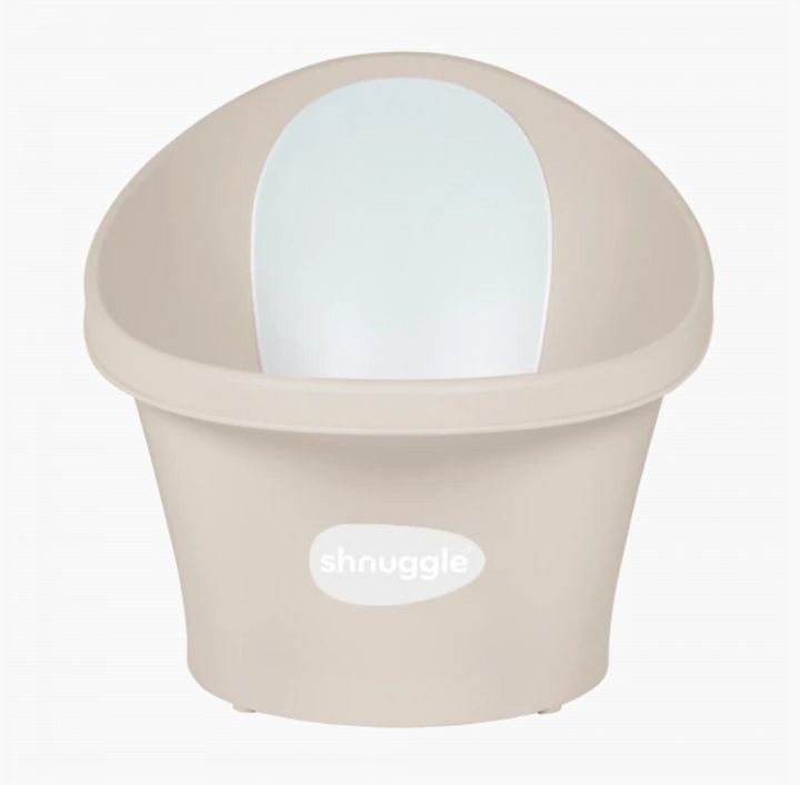 Shnuggle Bath with Plug - Taupe