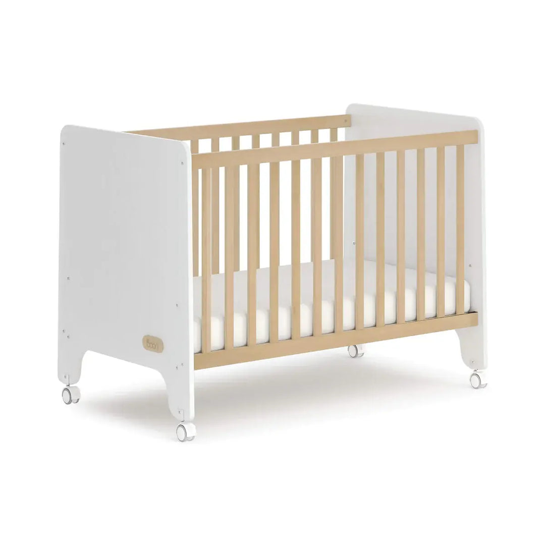 Boori Natty Compact Baby Cot-Barley and Almond