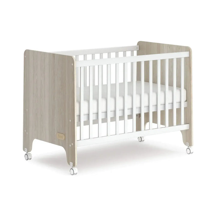 Boori Natty Compact Baby Cot-Barley and Oak(B-NACCO/BAOA)