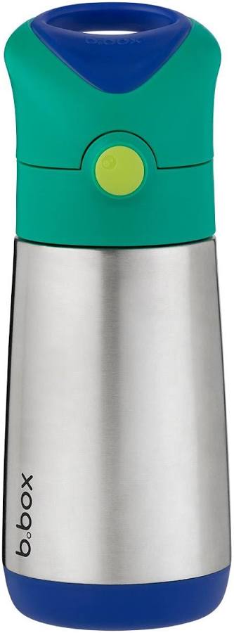 B.Box Insulated Drink Bottle 350ml - electric jungle
