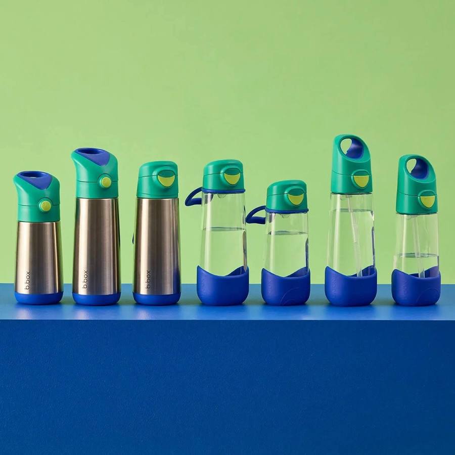 B.Box Insulated Drink Bottle 350ml - electric jungle