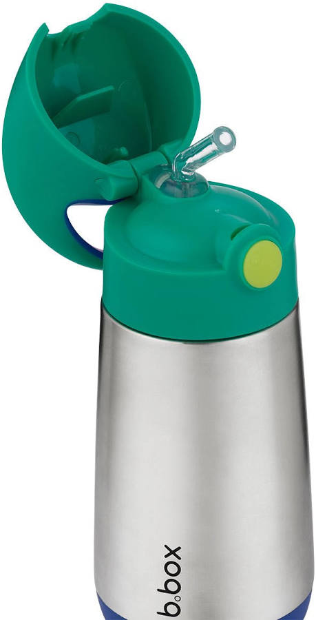B.Box Insulated Drink Bottle 350ml - electric jungle