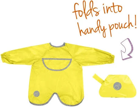 Smock Bib(6m-2yr) - Lemon Sherbet