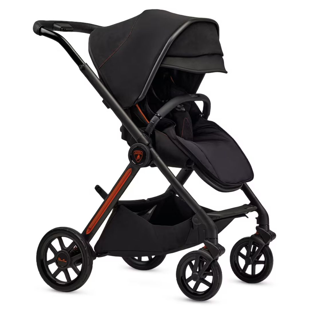 Silver Cross Lamborghini Reef Stroller Al Arancio with Carrycot