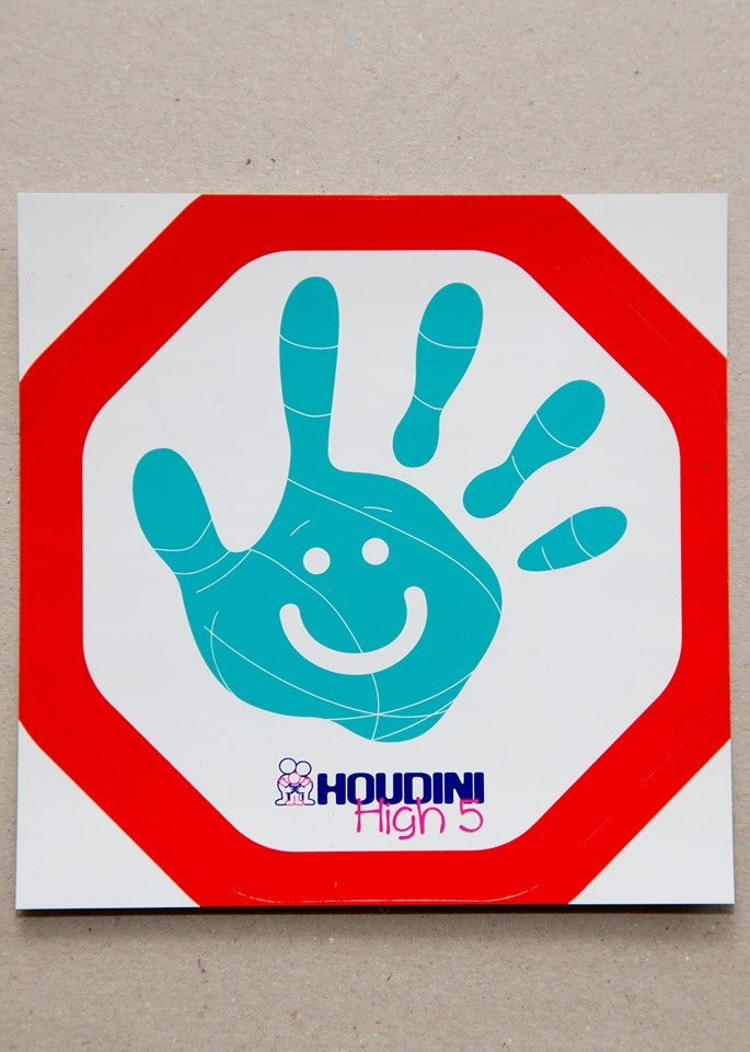 Houdini High 5 Sticker Twin Pack-Aqua