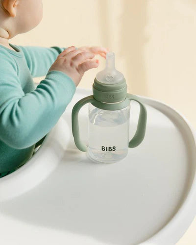 BIBS Sippy Bottle, Silicone 150 ml - Sage