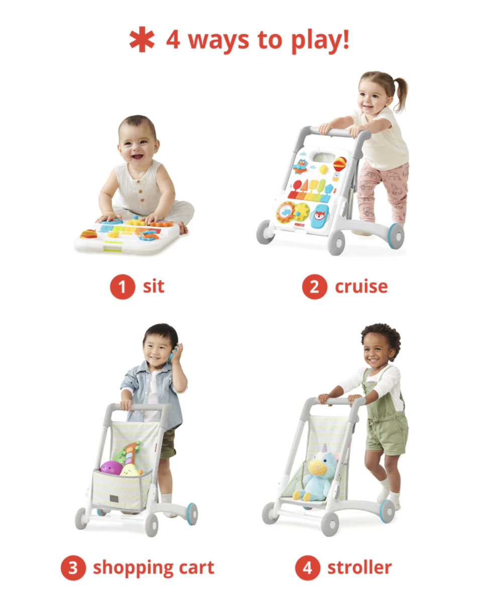 Skip Hop Explore & More Grow Along 4-in-1 Activity Walker