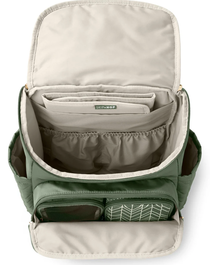 Skip Hop Forma Nappy Backpack - Dark Sage