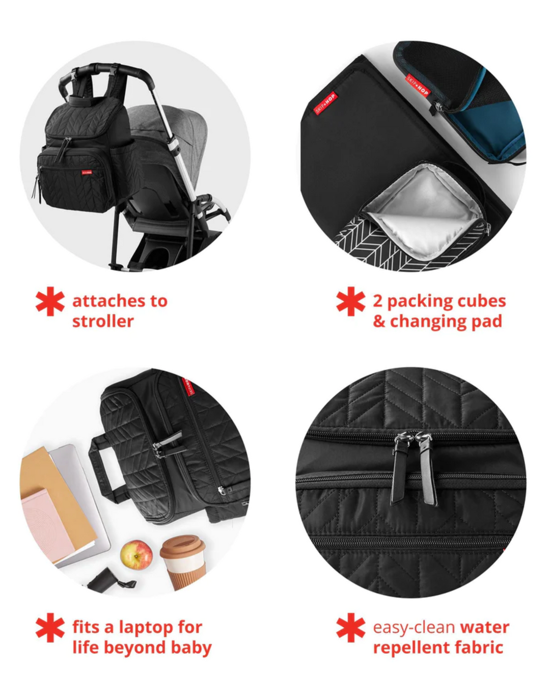 Skip Hop Forma Nappy Backpack - Dark Sage