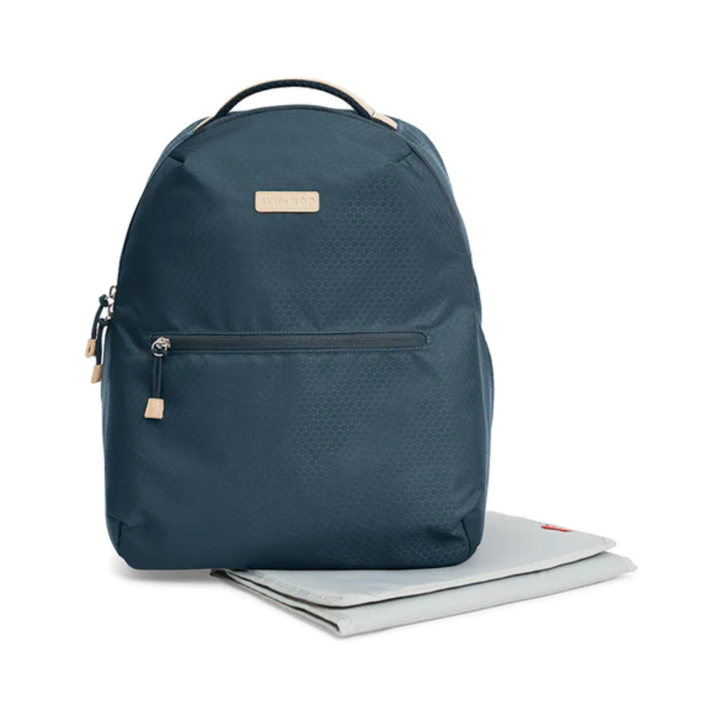 Skip Hop Go Envi Eco Friendly Nappy Backpack - Blue Grey Hex