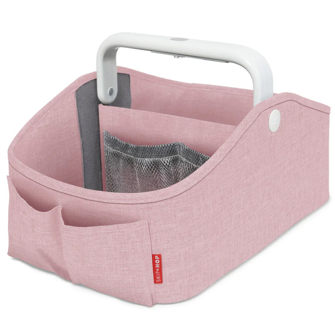 SKIP HOP LIGHT UP NAPPY CADDY PINK