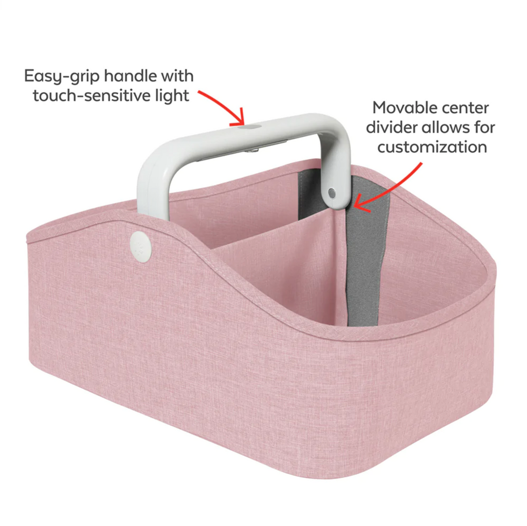 SKIP HOP LIGHT UP NAPPY CADDY PINK
