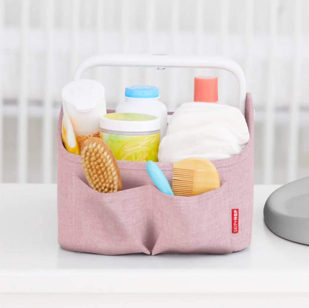SKIP HOP LIGHT UP NAPPY CADDY PINK