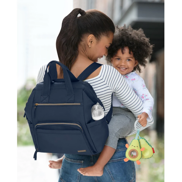 Skip Hop Main Frame Diaper Backpack- Midnight Navy