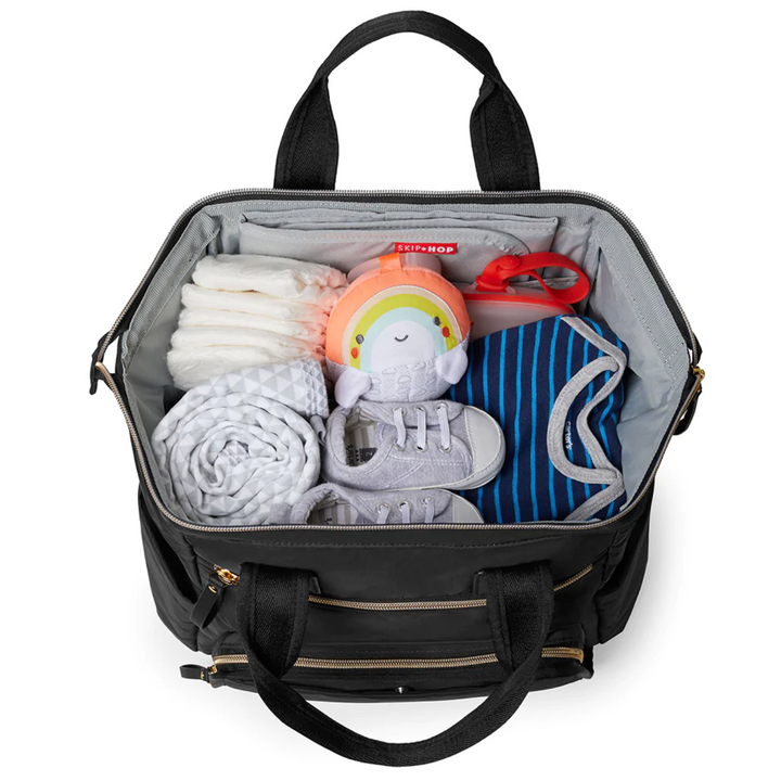 Skip Hop Main Frame Wide Open Backpack - Black
