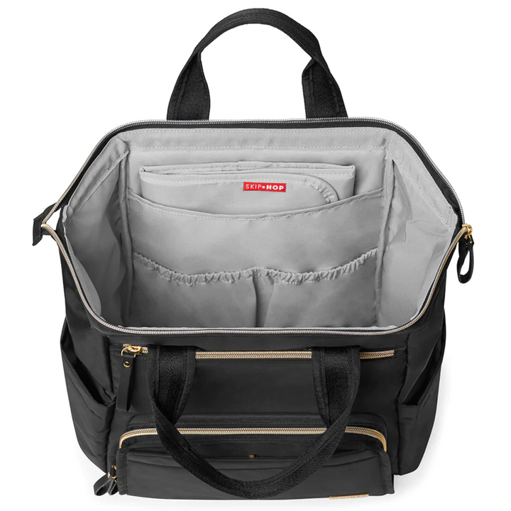 Skip Hop Main Frame Wide Open Backpack - Black