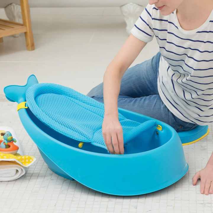 Skip Hop Moby Smart Sling 3-Stage Bath Tub Blue