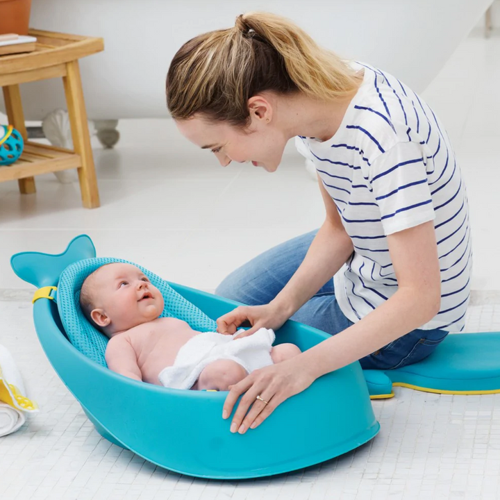 Skip Hop Moby Smart Sling 3-Stage Bath Tub Blue