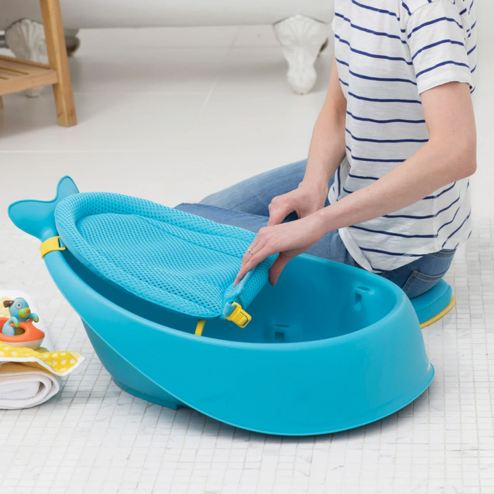 Skip Hop Moby Smart Sling 3-Stage Bath Tub Blue