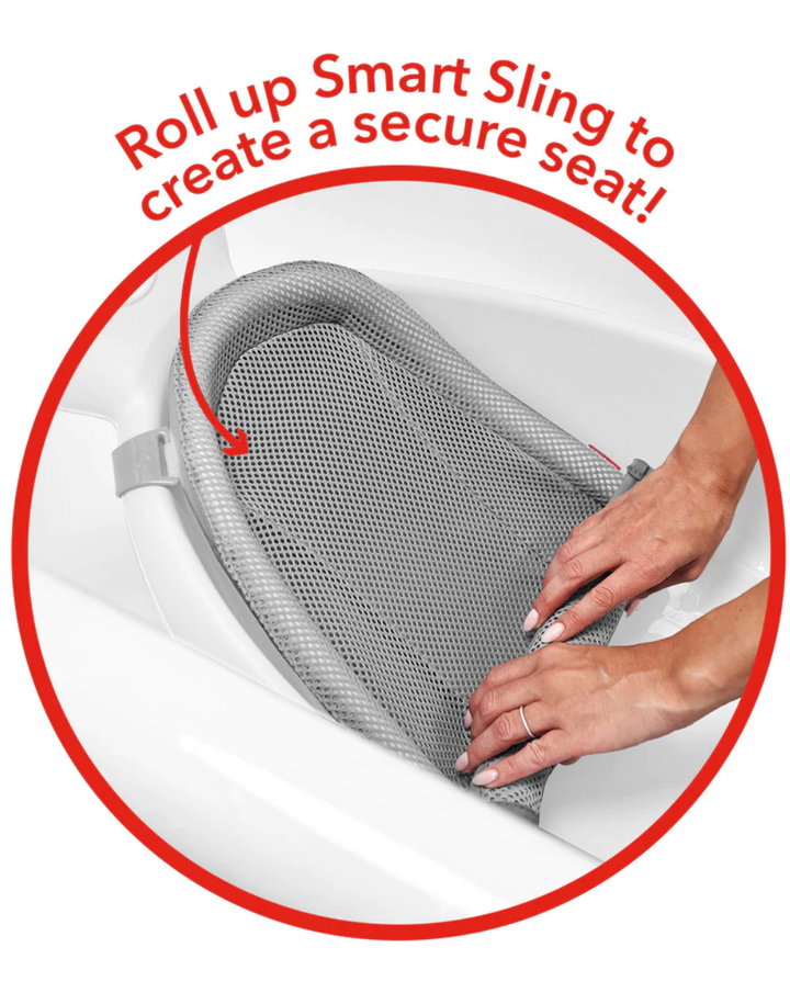 Skip Hop Moby Smart Sling 3-Stage Bath Tub White