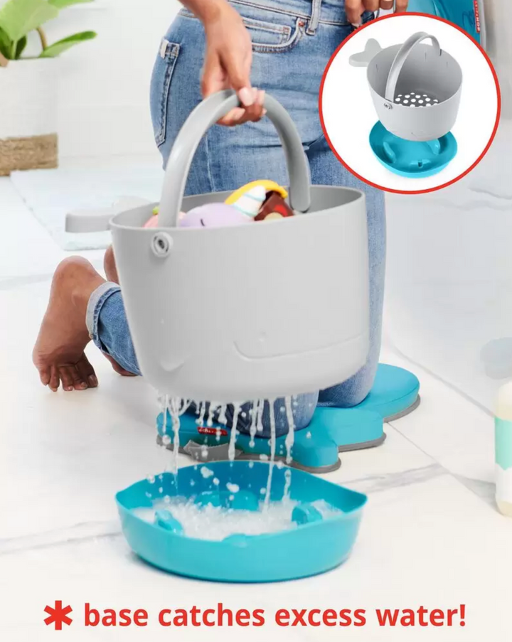 Skip Hop MOBY Stowaway Bath Toy Bucket