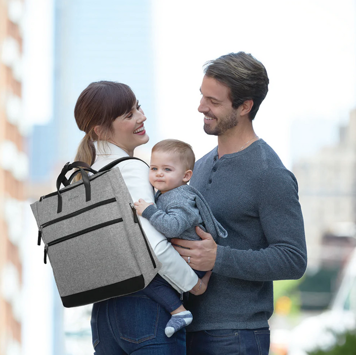 Skip Hop Trio Convertible Nappy Backpack - Grey