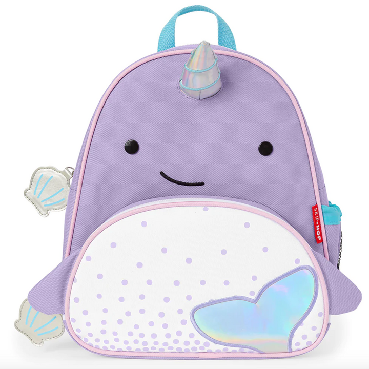 Skip Hop Zoo Little Kid Backpack-Narwhal