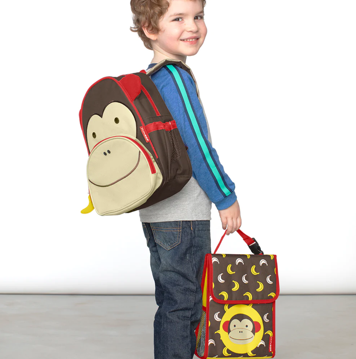 Skip Hop Zoo Lunch Bag-Monkey