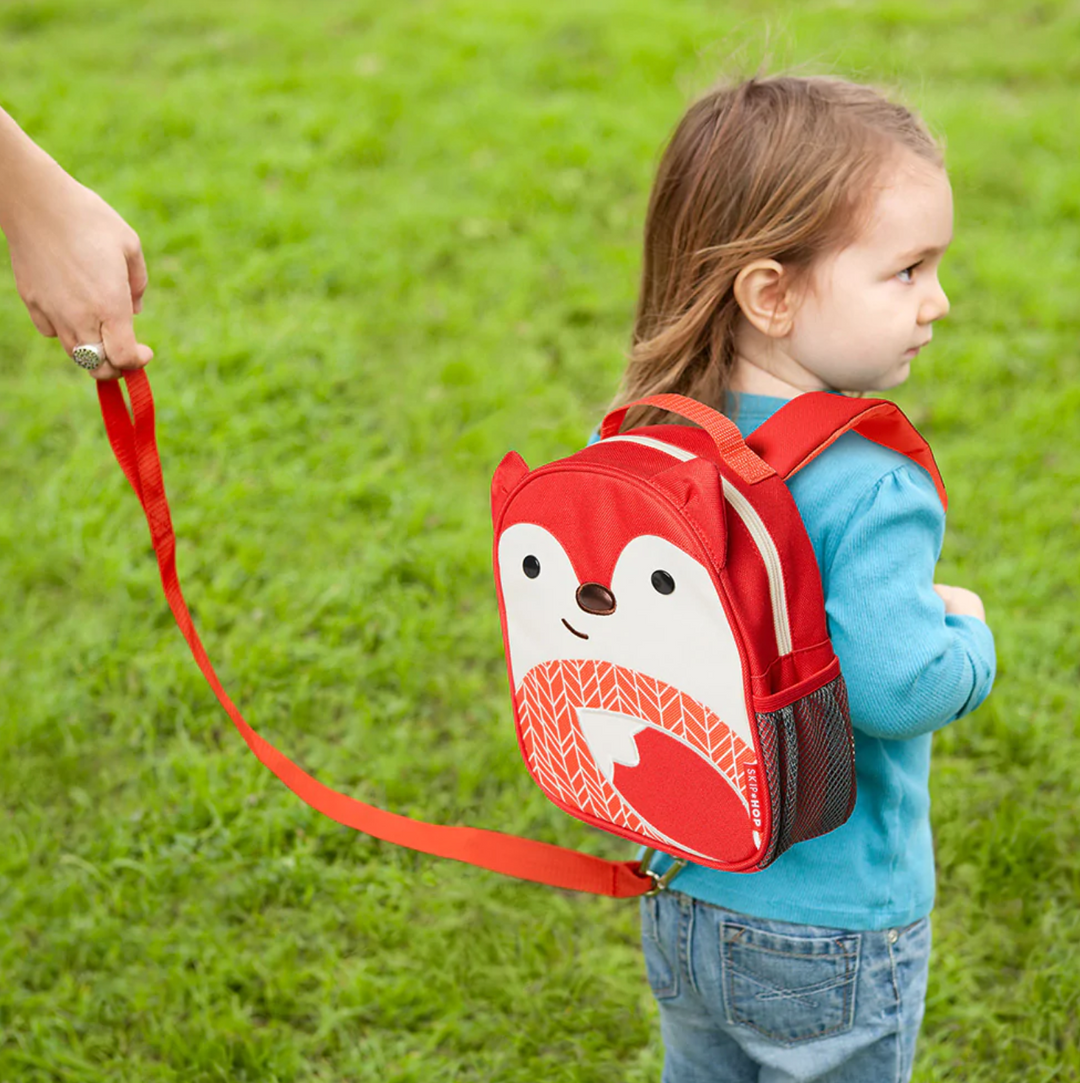Skip Hop Zoo Mini Backpack with Reins-Fox