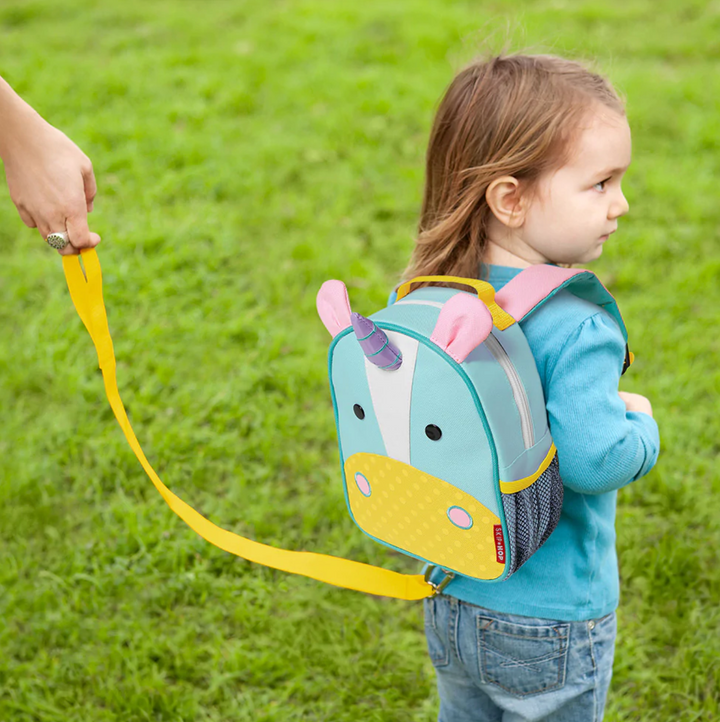 Skip Hop Zoo Mini Backpack with Reins-Unicorn