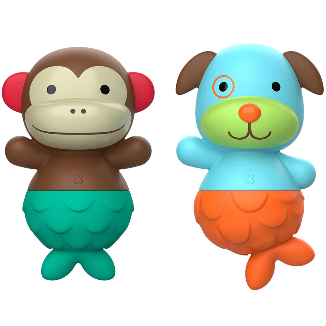 Skip Hop Zoo Mix & Match Flippers Monkey/Dog