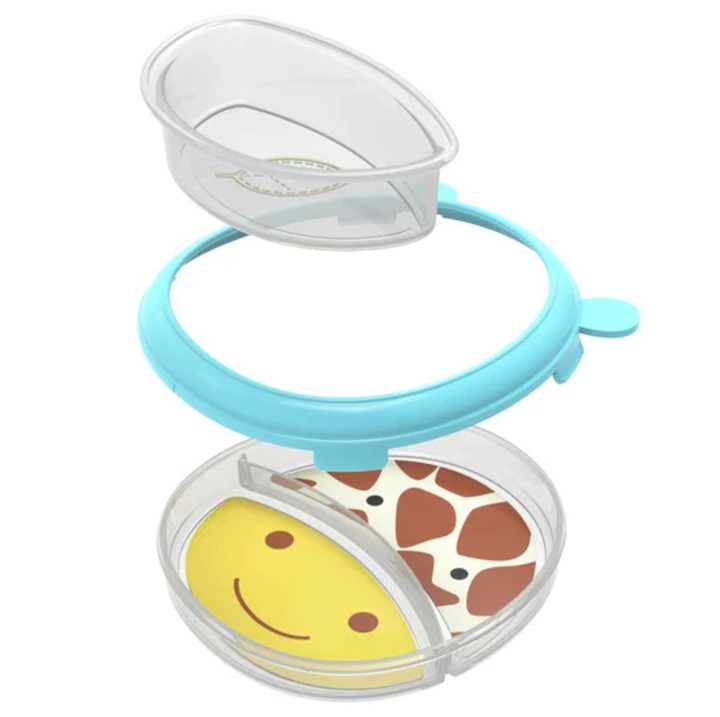 Skip Hop Zoo Smart Serve Plate & Bowl-Giraffe