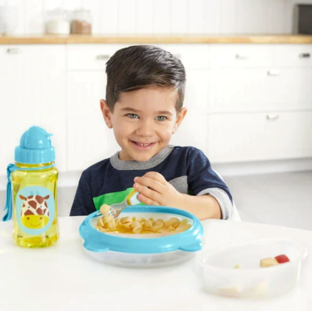 Skip Hop Zoo Smart Serve Plate & Bowl-Giraffe