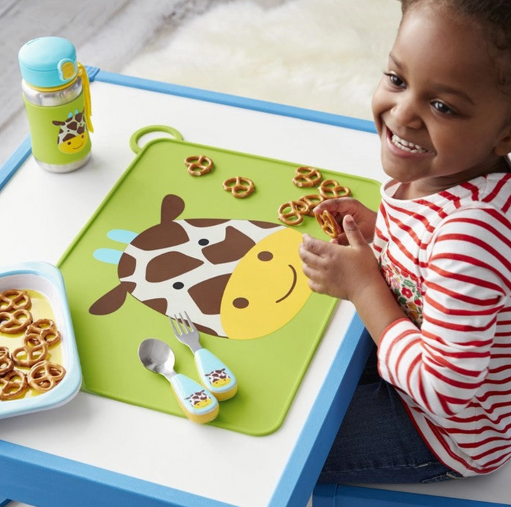 Skip Hop Zoo Utensils Fork&Spoon-Giraffe