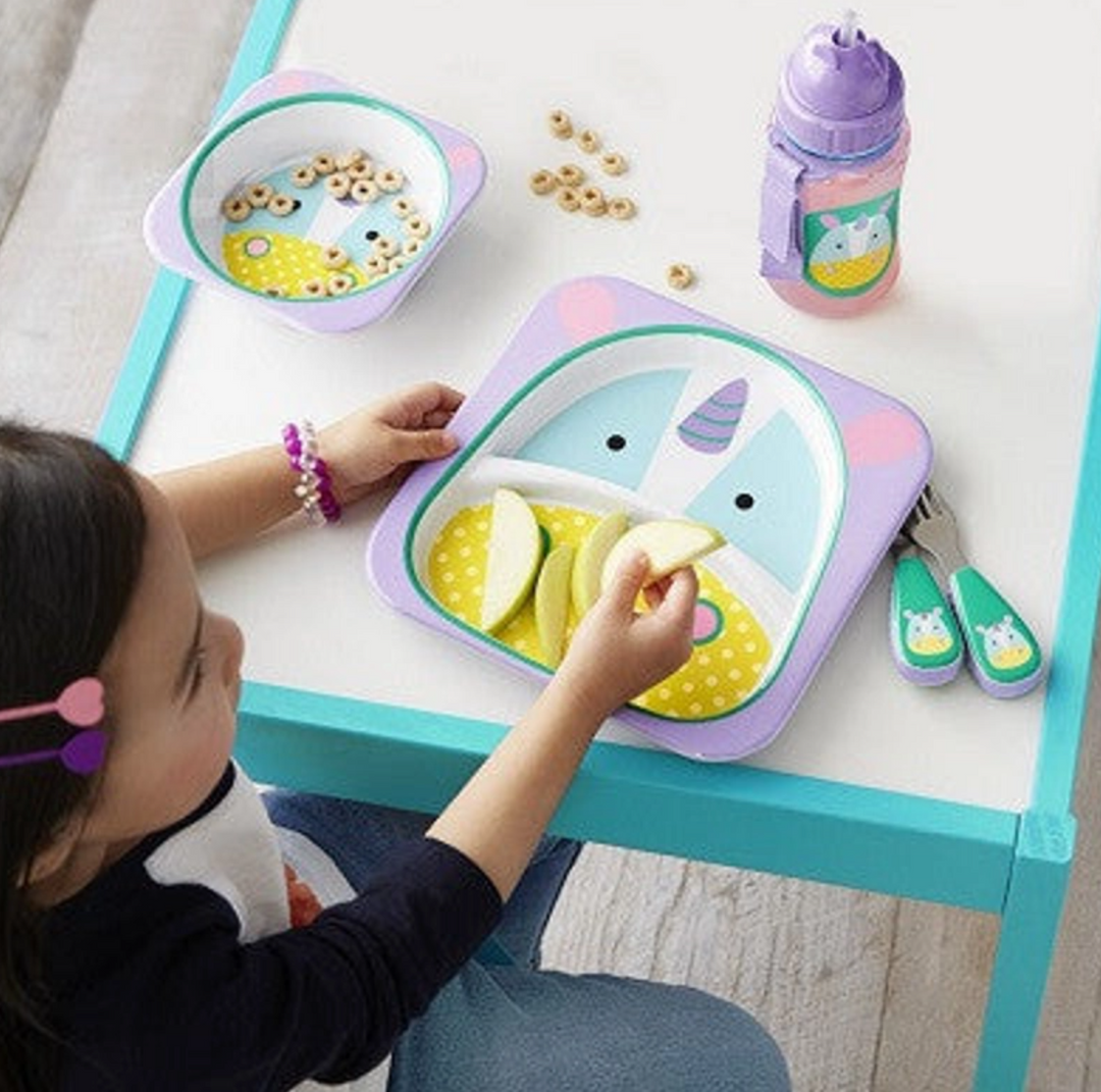 Skip Hop Zoo Utensils Fork&Spoon-Unicorn
