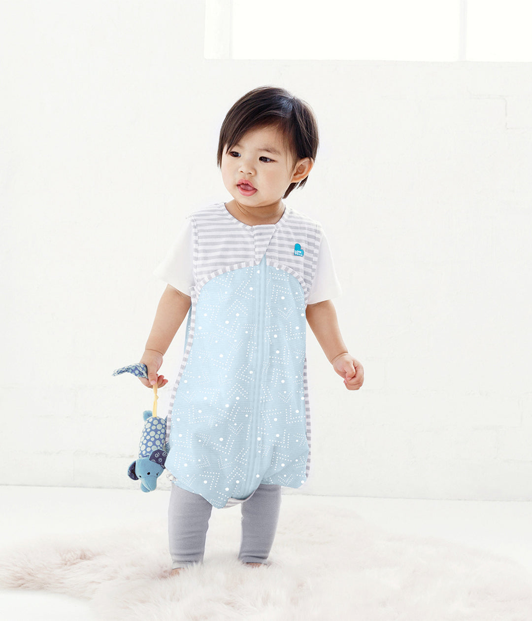 SLEEP SUIT 0.2 T Blue-Spots and Arrow