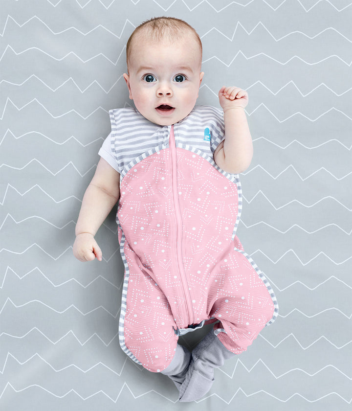 SLEEP SUIT 0.2 T Pink-Spots and Arrow
