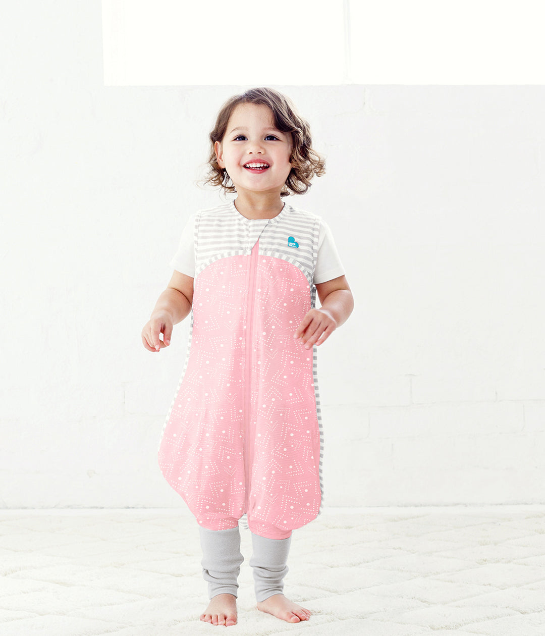 SLEEP SUIT 0.2 T Pink-Spots and Arrow