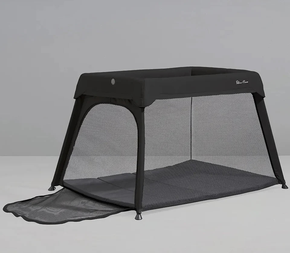 Silver Cross Slumber 3-in-1 Travel Cot - Carbon