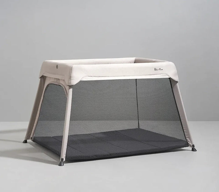 Silver Cross Slumber 3-in-1 Travel Cot - Stone