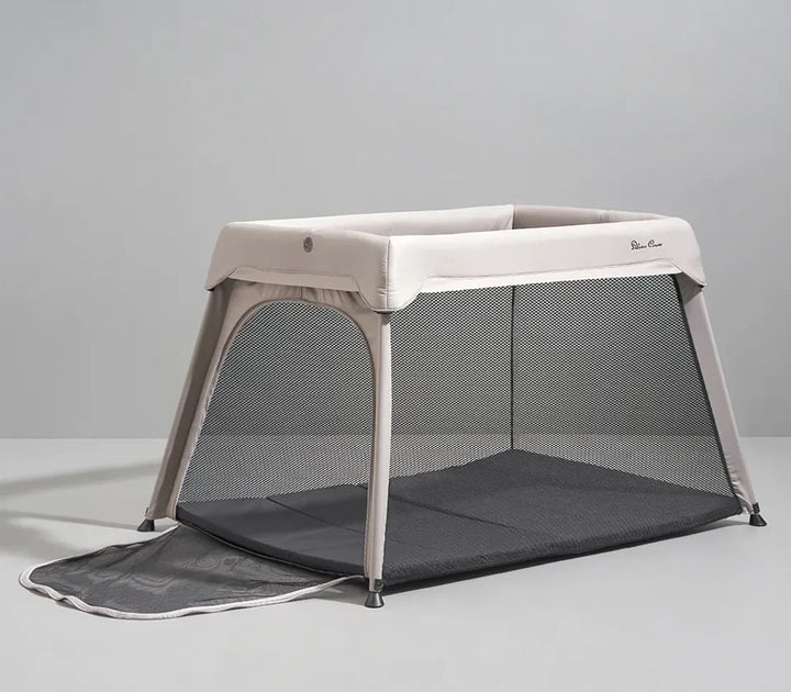 Silver Cross Slumber 3-in-1 Travel Cot - Stone