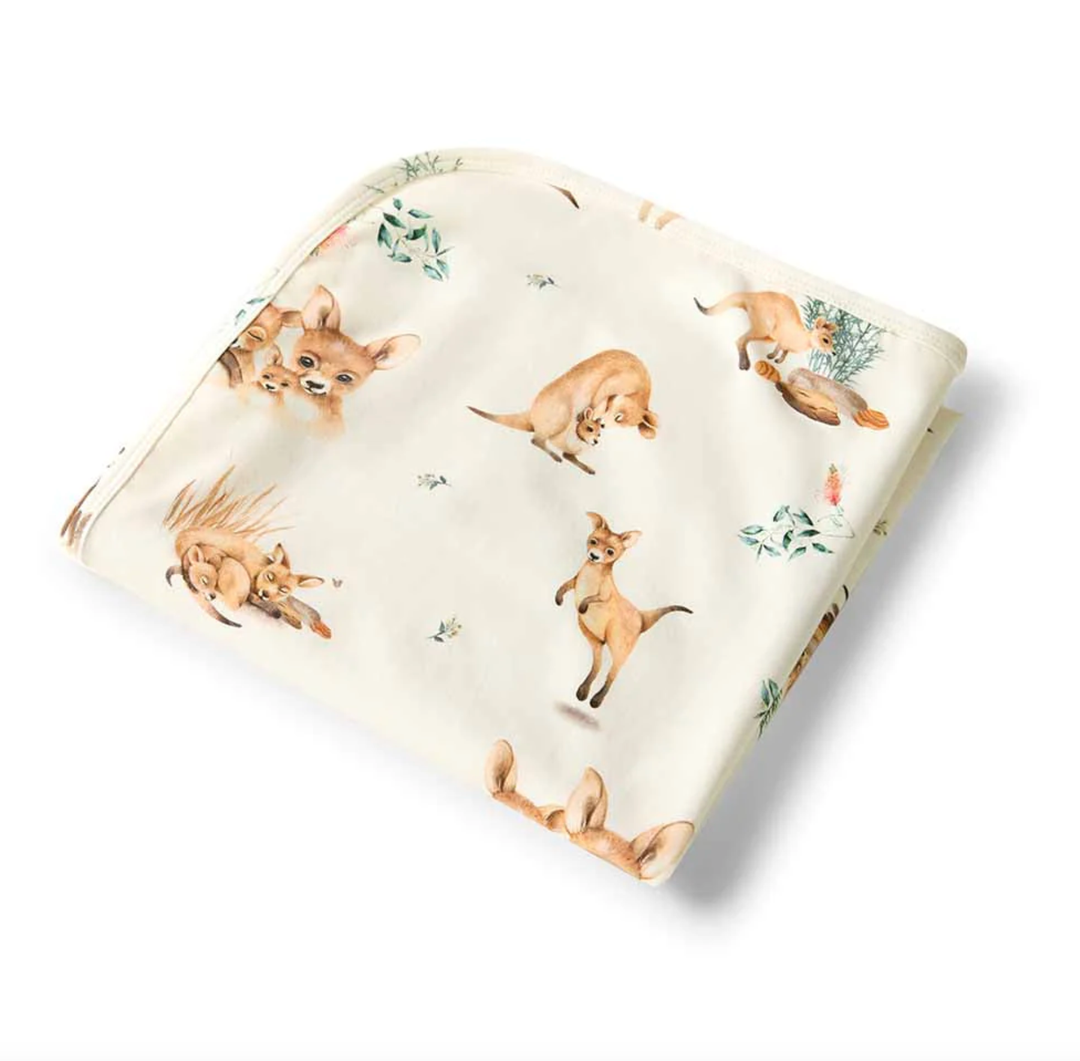 Baby Jersey Wrap & Beanie Set Kanga