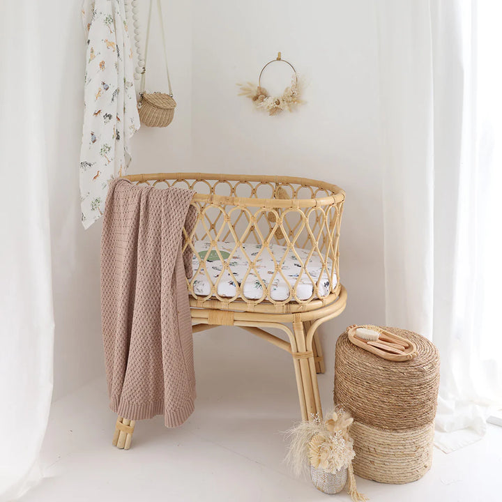 Bassinet Sheet / Change Pad Cover Dog Park