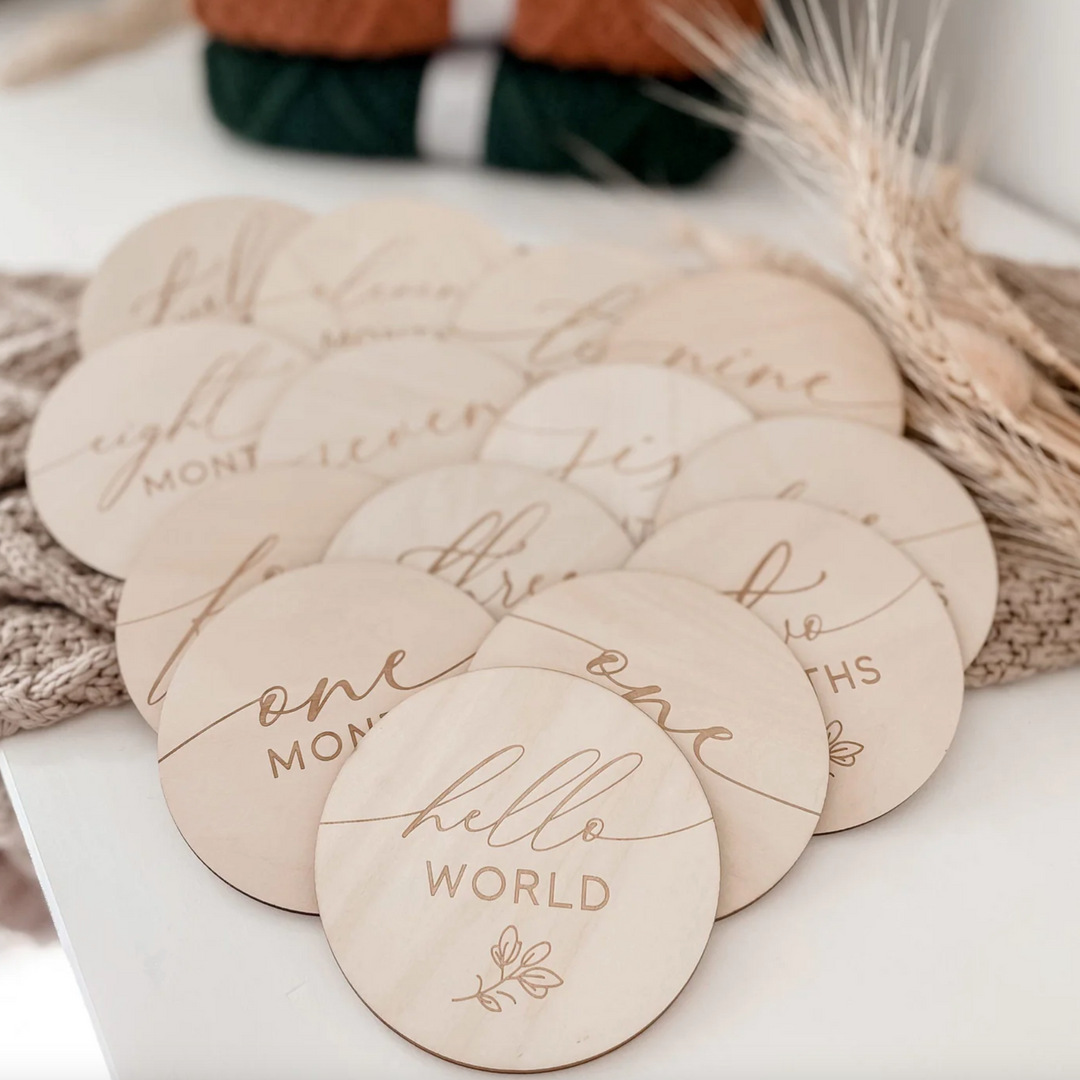 Snuggly Jacks Wild Foliage Milestone Disc Pack